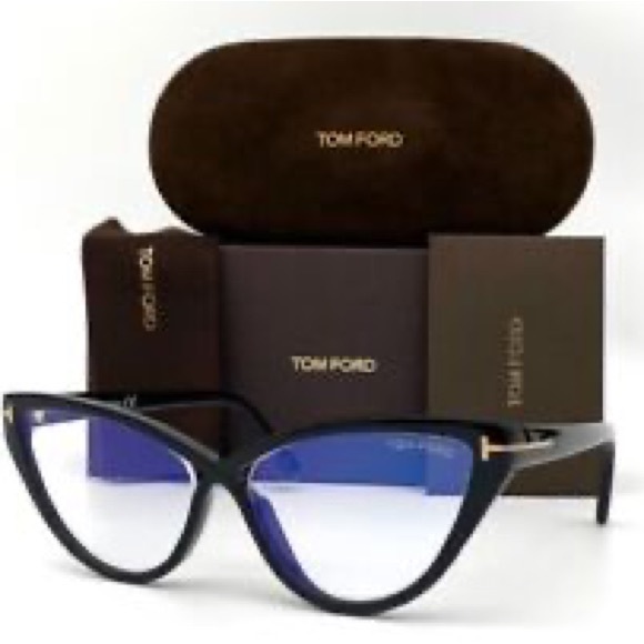 BRAND NEW Tom Ford FT5729-B/V 001 Women Eyeglasses - Picture 15 of 15